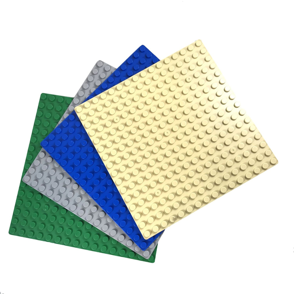 Minifig Minifig 16*16 Dots Building Block Baseplates - Green - Baseplate