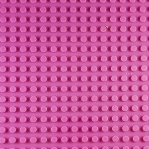 Minifig 16*32 Dots Building Block Baseplates - Pink - Baseplate