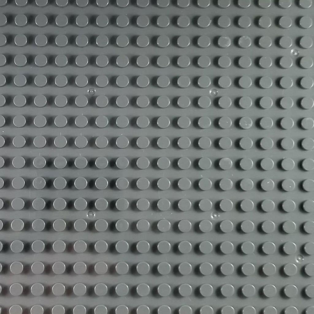 Minifig 16*32 Dots Building Block Baseplates - Dark Grey - Baseplate
