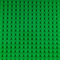 Minifig 16*32 Dots Building Block Baseplates - Green - Baseplate