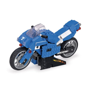Minifig 3 In 1 Police Motorcycle Set (301 Pieces) - Motorcycles