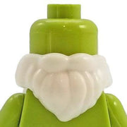 Minifig Beard White 2 - Hair