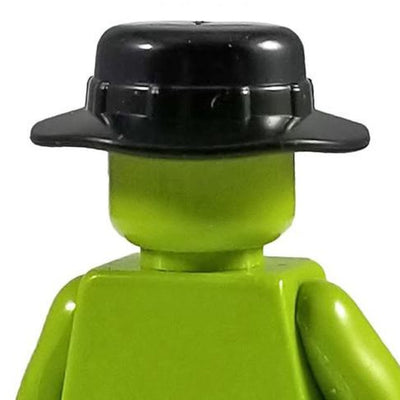 Minifig Black Boonie Hat - Headgear