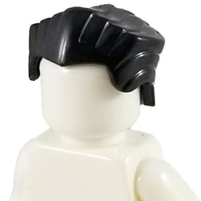 Minifig Black Hair 1 - Hair