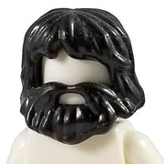 Minifig Black Hair 23 - Hair