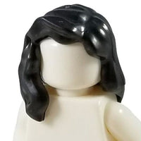 Minifig Black Hair 5 - Hair