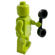 Minifig Black Radio Handset Phone or Handle - Accessories