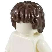 Minifig Brown Hair 12 - Hair