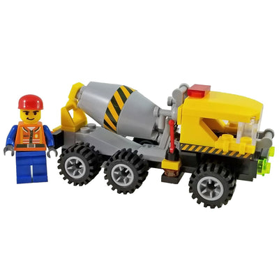 Minifig Cement Mixer Truck Mini Set - Vehicles