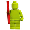 Minifig Clear Rods \ Laser Sword Blades - Red - Sword