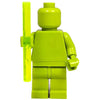 Minifig Clear Rods \ Laser Sword Blades - Neon Green - Sword