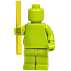 Minifig Clear Rods \ Laser Sword Blades - Yellow - Sword