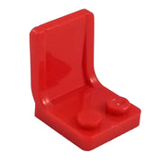 Minifig Color Seat or Chair - Red - Accessories