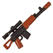 Minifig Colored Dragunov Sniper Rifle - Rifle
