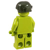 Minifig Combat Helmet Olive Green - Headgear