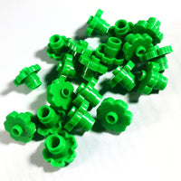 Minifig Flower Accessory Green (20 Pieces) - Vegetation