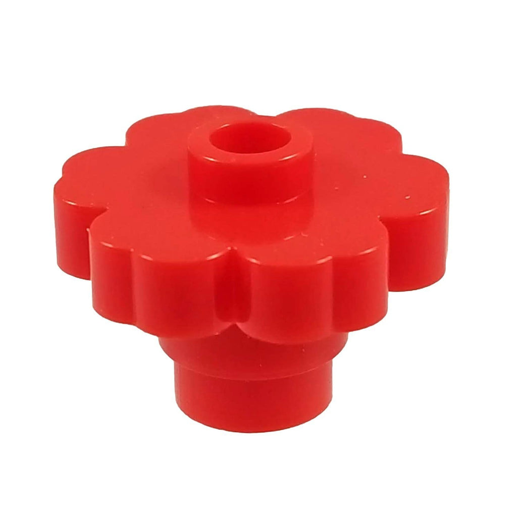 Minifig Flower Accessory Red (1 Piece) - Vegetation