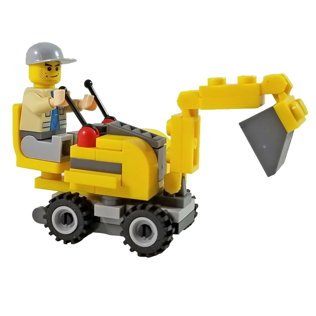 Minifig Front Loading Tractor Mini Set - Vehicles