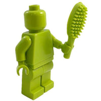 Minifig Green Hair Brush - Accessories