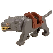 Minifig Grey Wolf Warg - Animals