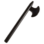 Minifig Halberd Axe - Black - Axe