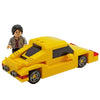 Minifig Han with Yellow Car - Vehicles