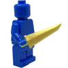 Minifig Hand Spear Gold - Knife