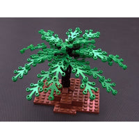 Minifig Large Tree Limbs or Leaves (10 Pieces) - Vegetation