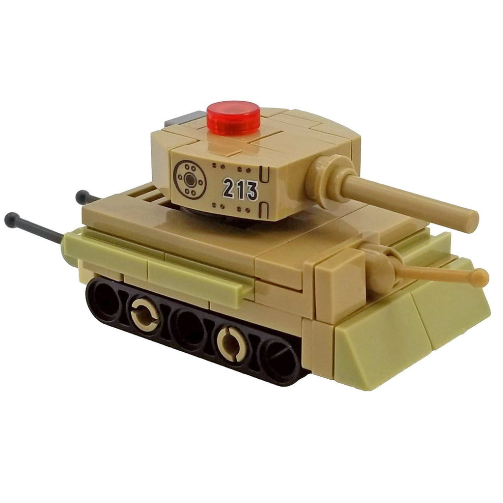 Minifig Micro German Tiger Tank - Tanks