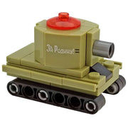 Minifig Micro Soviet KV-2 Tank - Tanks