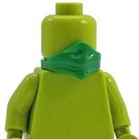 Minifig Neck Scarf Green - Headgear