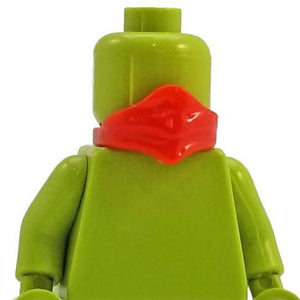 Minifig Neck Scarf Red - Headgear