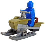 Minifig Olive Drab Snowmobile - Vehicles