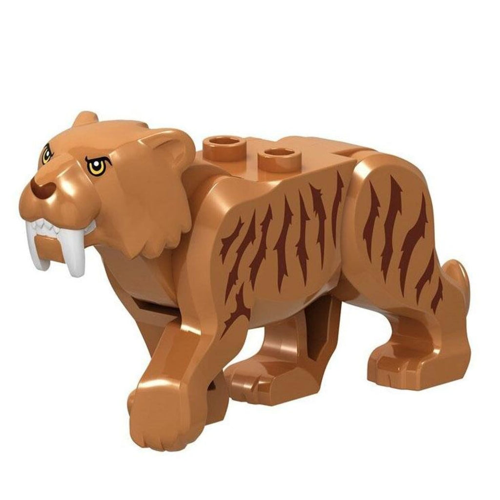 Minifig Saber-toothed Tiger - Animals