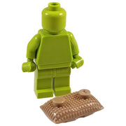 Minifig Sandbag Textured Coyote - Dioramas