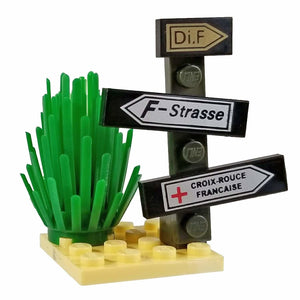 Minifig Signpost Set - Vegetation