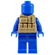 Minifig Tan Tactical Vest 3 - Vests