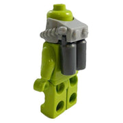 Minifig Twin SCUBA Dive Tanks and Regulator Set - Accessories