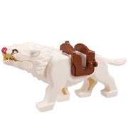 Minifig White Wolf Warg - Animals