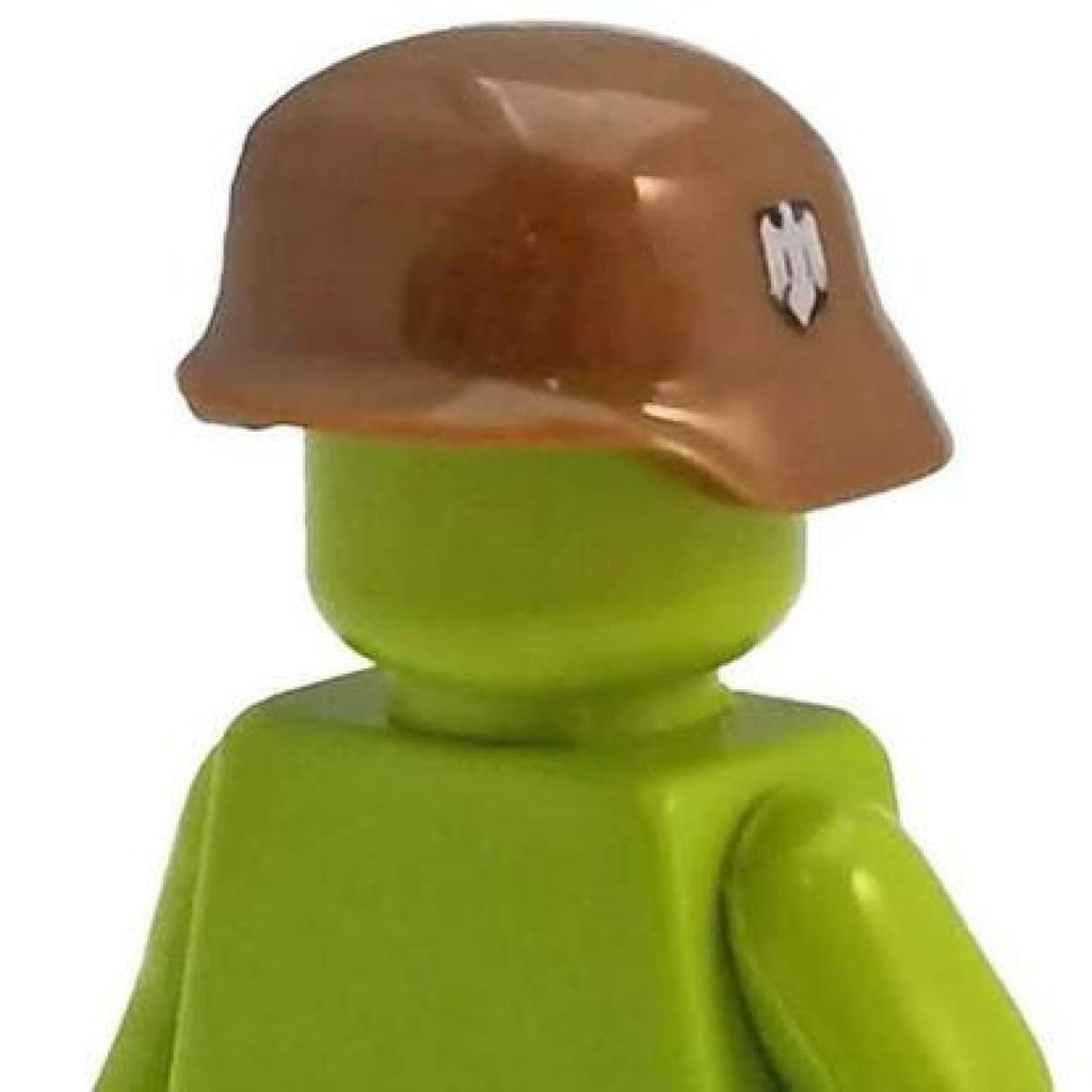 Minifig World War II German Helmet Brown - Headgear