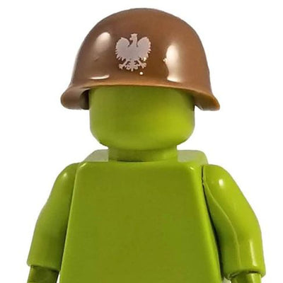 Minifig World War II Soviet Helmet Brown - Headgear