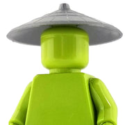 Minifig Asian Conical Hat - Grey - Headgear