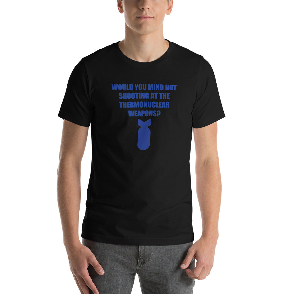 Thermonuclear Short-Sleeve Unisex T-Shirt - Black / XS - Printful Clothing