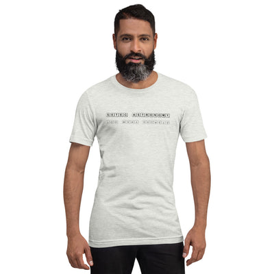 SETEC ASTRONOMY Short-sleeve unisex t-shirt - Ash / S