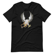 Griffin Short Sleve Unisex t-shirt - Black / S - Printful Clothing