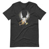 Griffin Short Sleve Unisex t-shirt - Dark Grey Heather / S - Printful Clothing
