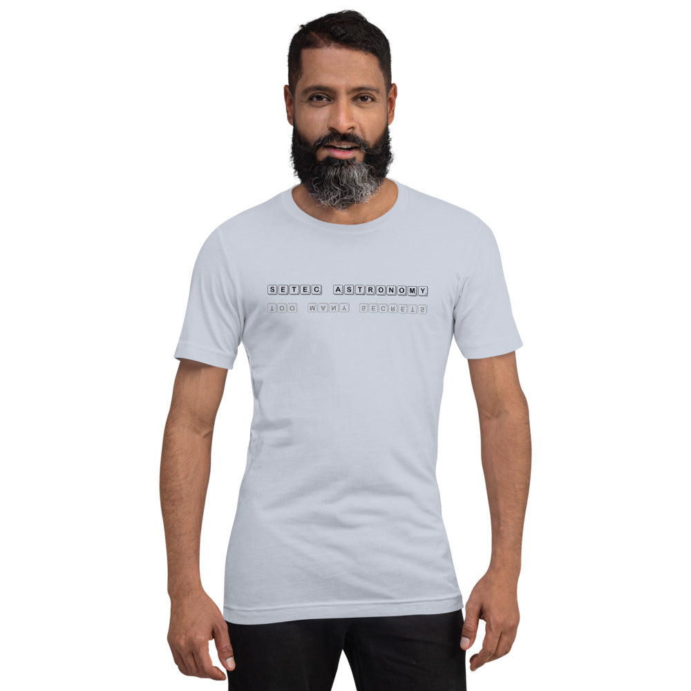 SETEC ASTRONOMY Short-sleeve unisex t-shirt - Light Blue / XS