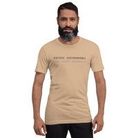 SETEC ASTRONOMY Short-sleeve unisex t-shirt - Tan / XS