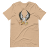 Griffin Short Sleve Unisex t-shirt - Tan / S - Printful Clothing