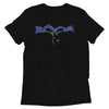 Dark Knight Jumping From Shadows t-shirt - Printful Clothing